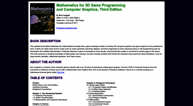 mathfor3dgameprogramming.com