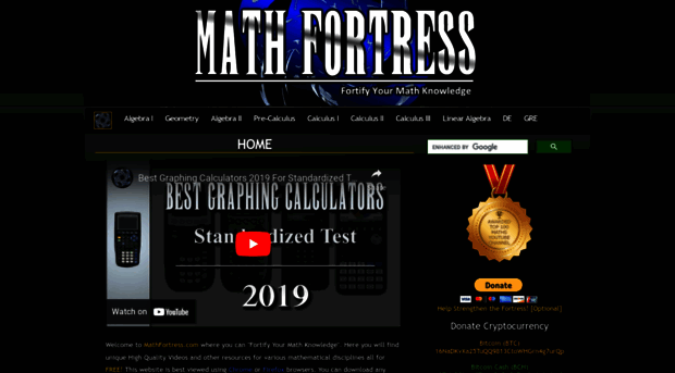 mathfortress.com