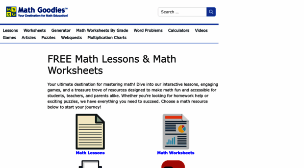 mathgoodies.com