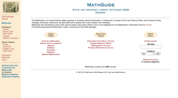 mathguide.de