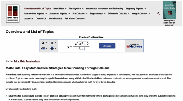 mathhints.com