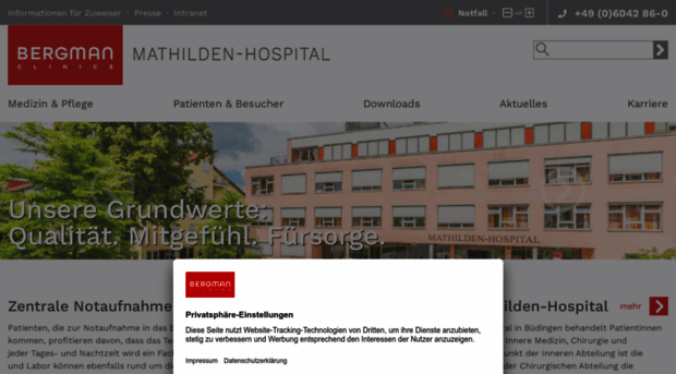 mathilden-hospital.net