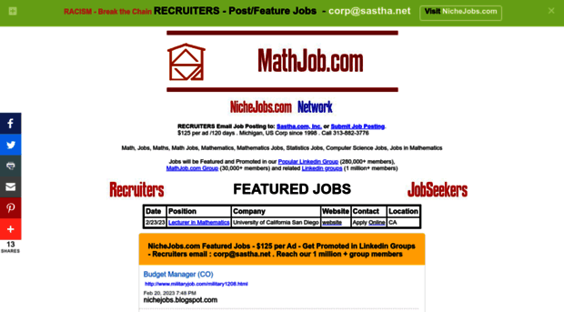 mathjob.com