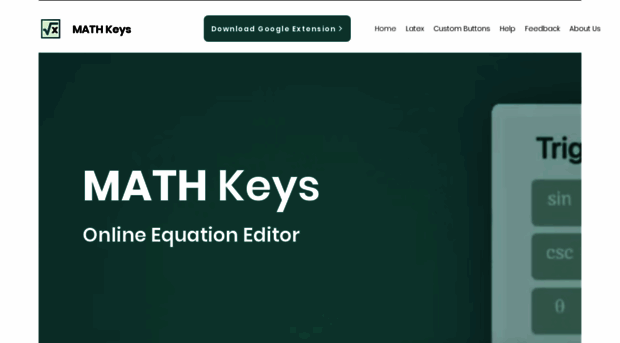 mathkeyboards.com