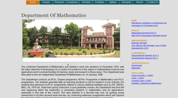 maths.cusat.ac.in