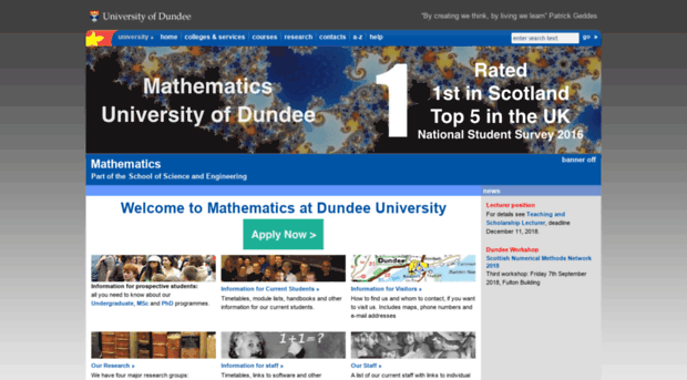 maths.dundee.ac.uk