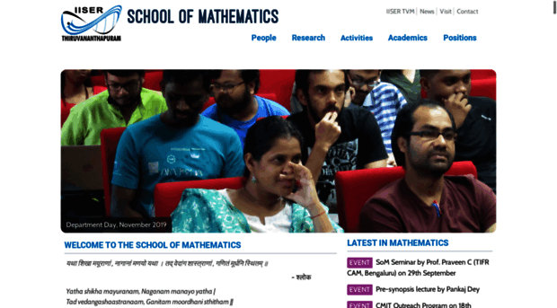 maths.iisertvm.ac.in