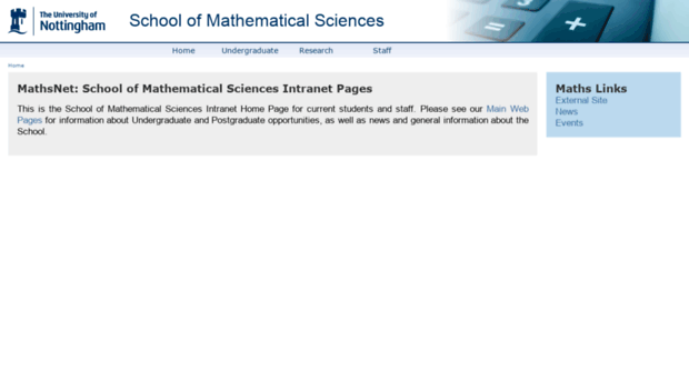 maths.nottingham.ac.uk