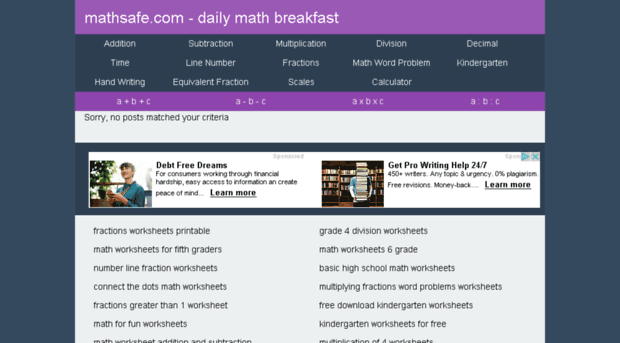 mathsafe.com