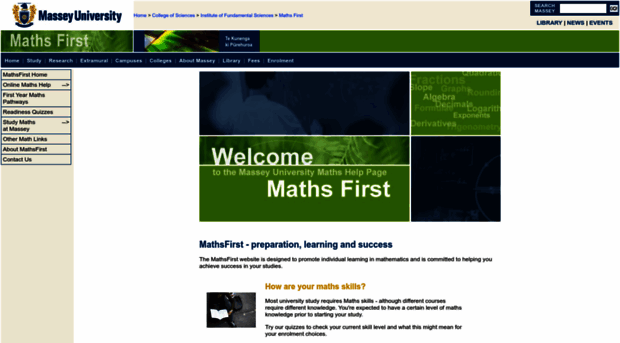 mathsfirst.massey.ac.nz