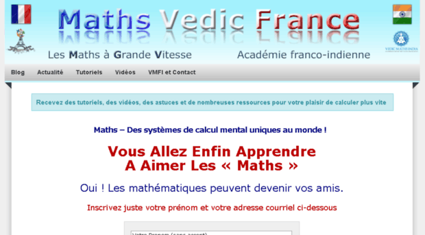 mathsvedicfrance.com