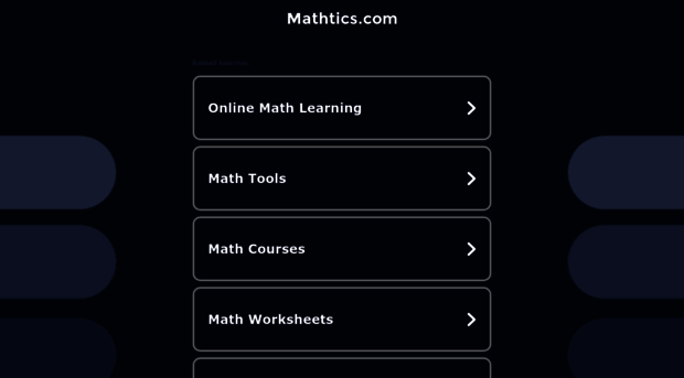 mathtics.com