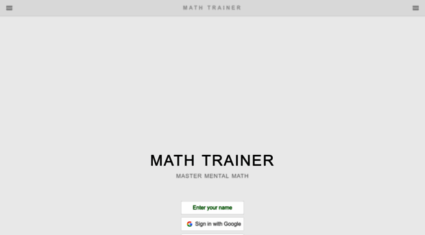 mathtrainer.ai