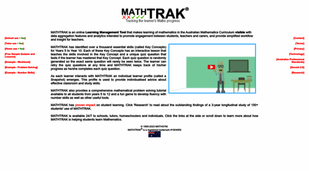 mathtrak.com.au