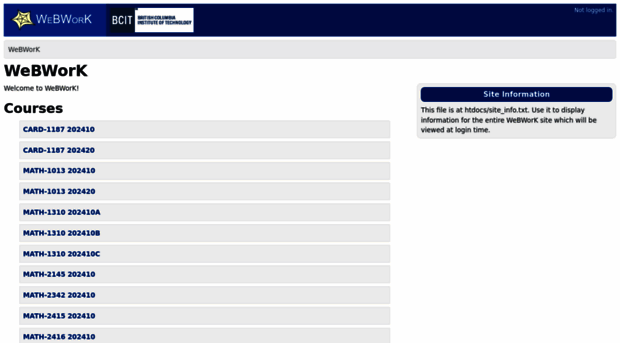 mathwebwork2.bcit.ca