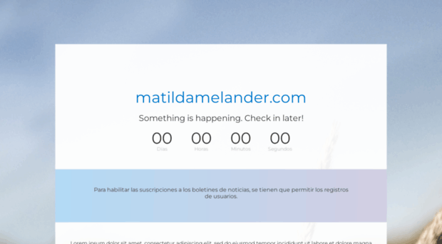 matildamelander.com