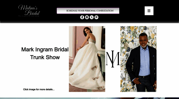 matinasbridal.com