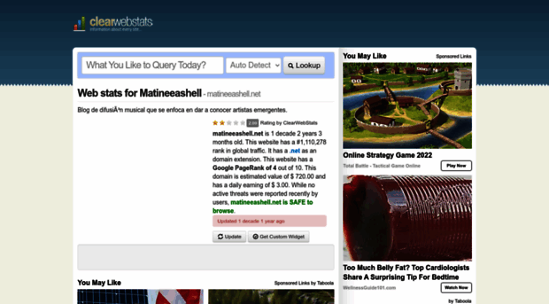 matineeashell.net.clearwebstats.com