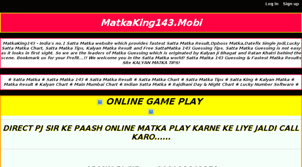 matkaking143.mobi