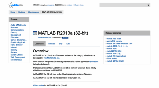 matlab-r2013a-32-bit.updatestar.com