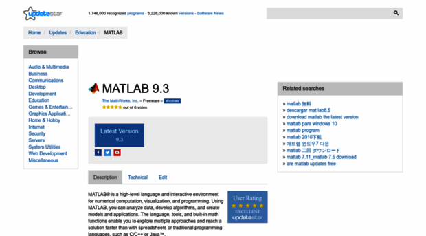 matlab.updatestar.com