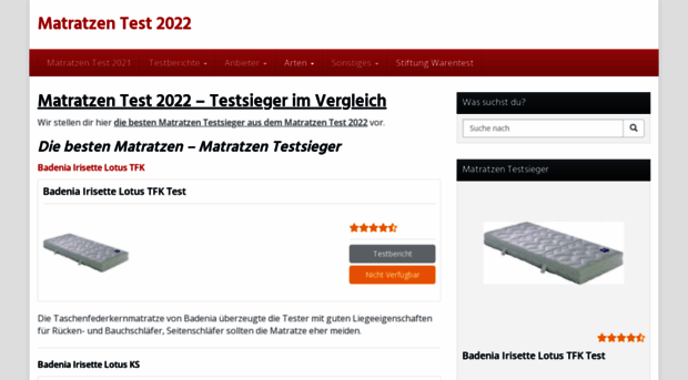 matratzen-tests.org