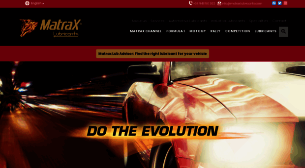 matraxlubricants.com