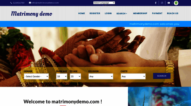 matrimonydemo.com