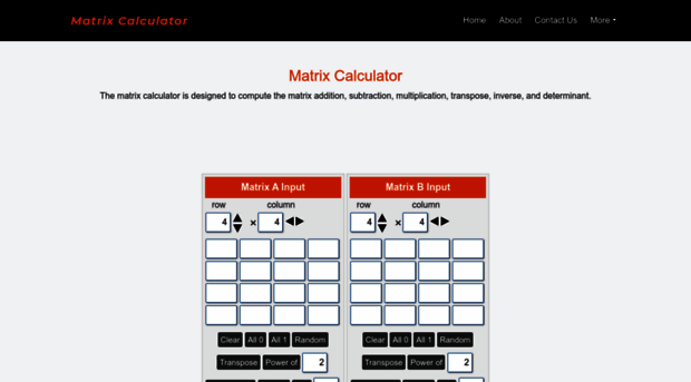 matrix-calculator.net