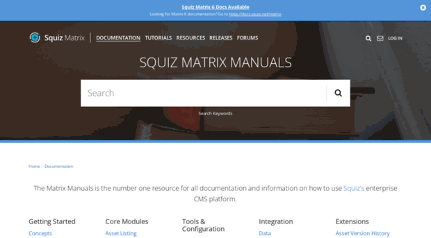 matrix-manuals.squiz.net