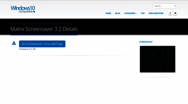 matrix-screensaver.windows10compatible.com