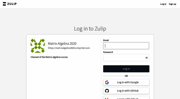 matrixalgebra2020.zulipchat.com