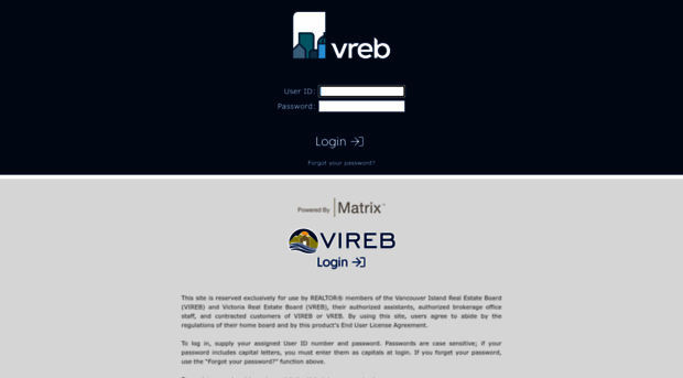 matrixmedia.vancouverislandmls.com - Matrix Login - Matrix Media ...