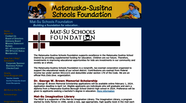 matsuschoolsfoundation.org
