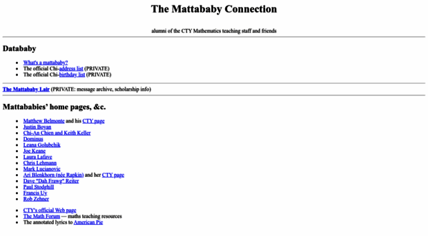 mattababy.org