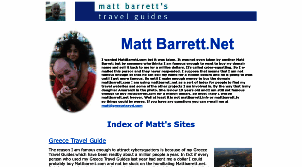 mattbarrett.net