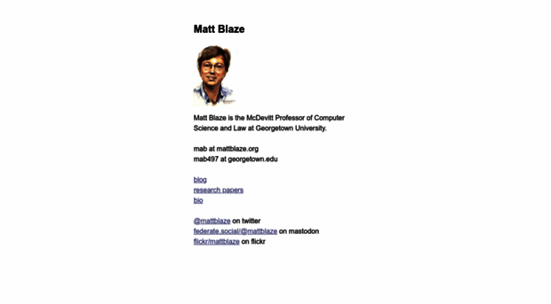 mattblaze.org