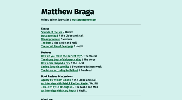 mattbraga.com