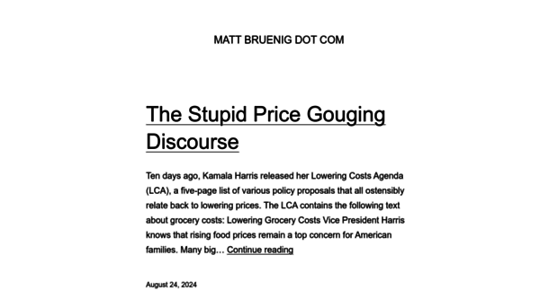 mattbruenig.com