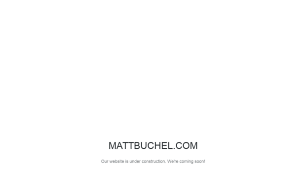 mattbuchel.com