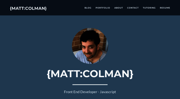 mattcolman.com