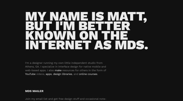 mattdsmith.com