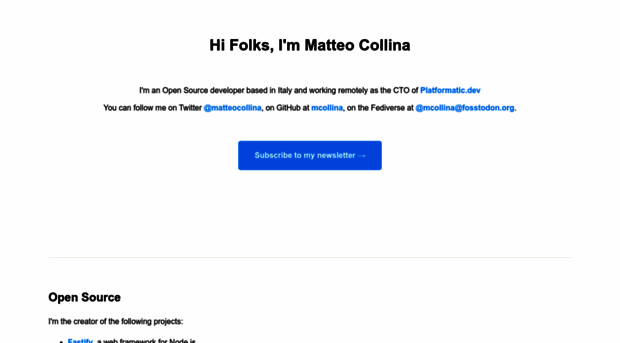 matteocollina.com