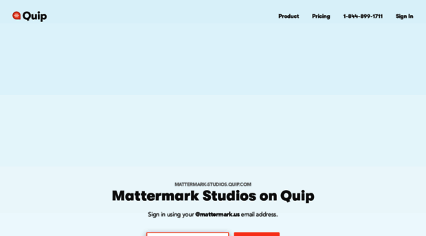 mattermark-studios.quip.com