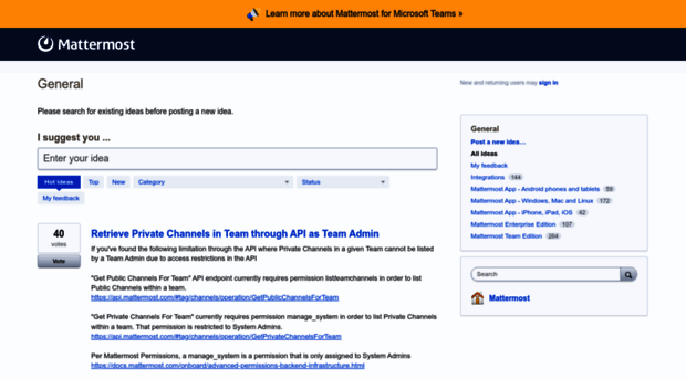 mattermost.uservoice.com