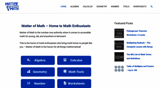 matterofmath.com