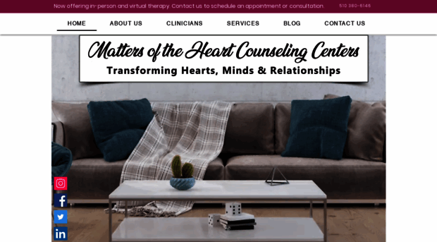 mattersoftheheartcounselingcenters.com