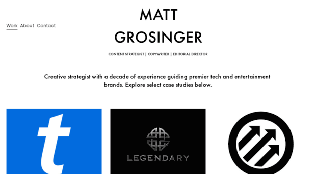 mattgrosinger.com