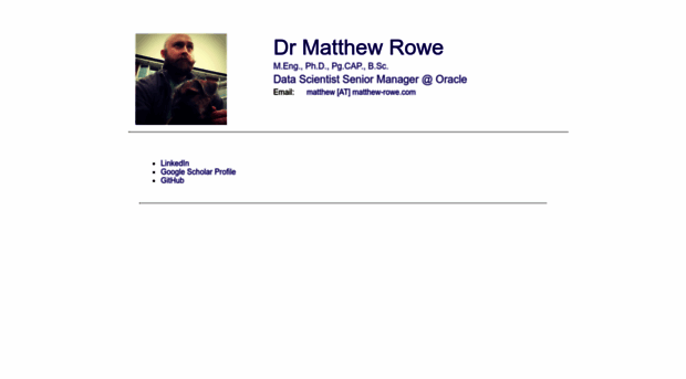 matthew-rowe.com