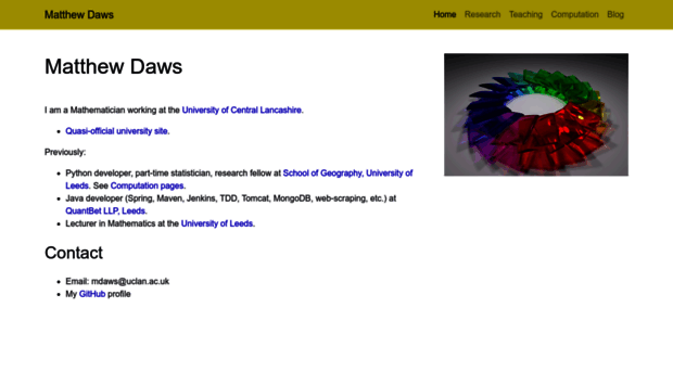 matthewdaws.github.io